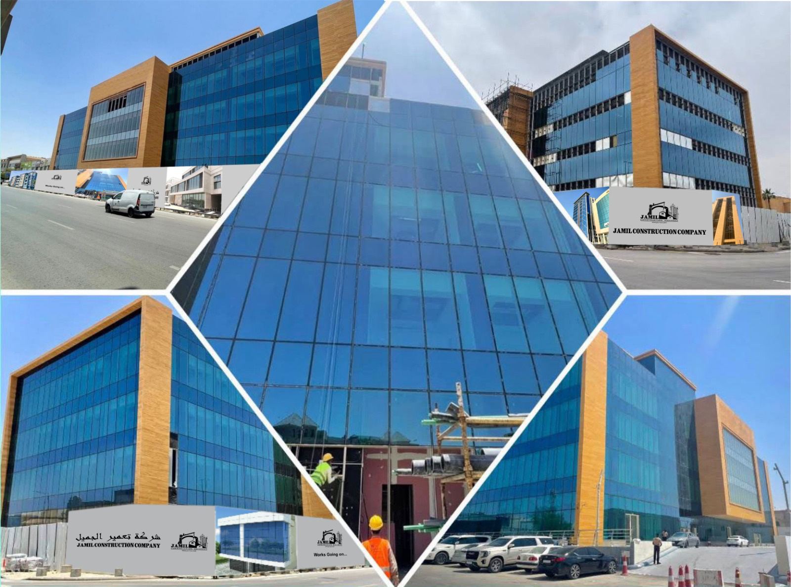 Aluminium and glass works by JCC