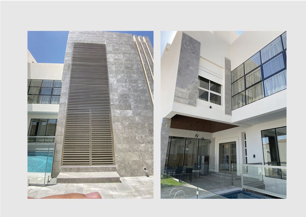 Aluminium and glass works by JCC