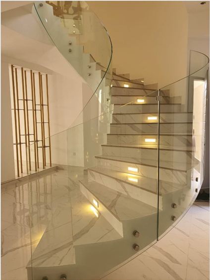 Aluminium and glass works by JCC